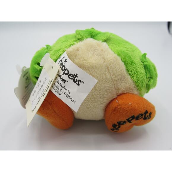 NEW w/ Tags Pawkeet Plush Neopets PetPet 2004 Limited Edition Vintage Authentic - Picture 6 of 12